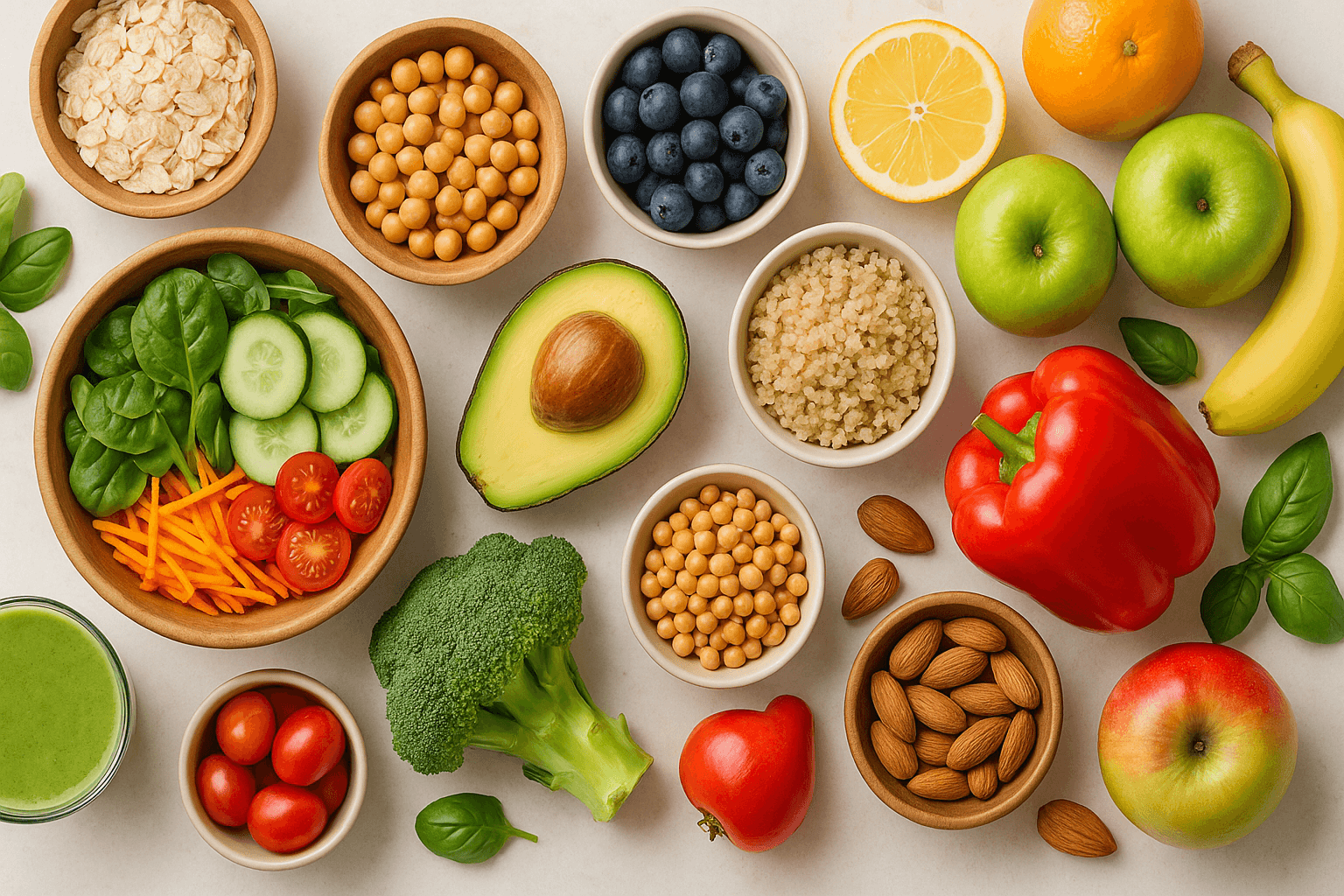 Healthy lifestyle background